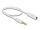 Delock Verlängerungskabel Audio Klinke 3,5 mm Stecker / Buchse 4 Pin 0,5 m