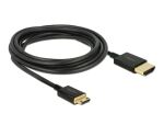 Delock Kabel High Speed HDMI mit Ethernet - HDMI-A...