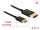 Delock Kabel High Speed HDMI mit Ethernet - HDMI-A Stecker > HDMI Mini-C Stecker 3D 4K 4,5 m Aktiv Slim High Quality