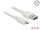 Delock Kabel EASY-USB 2.0 Typ-A Stecker > EASY-USB 2.0 Typ Micro-B Stecker 0,5 m weiß