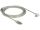 Delock Kabel USB 2.0 Typ-A Stecker > USB 2.0 Typ-B Stecker gewinkelt 3,0 m transparent