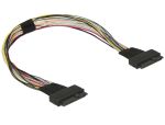 Delock Kabel U.2 SFF-8639 Buchse > U.2 SFF-8639 Buchse 50 cm
