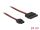 Delock Kabel Power SATA 15 Pin Buchse > Power Slim SATA 6 Pin Buchse (5 V) 24 cm