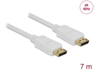 Delock Kabel DisplayPort 1.2 Stecker > DisplayPort Stecker 4K 60 Hz 7 m