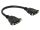 Delock Kabel DisplayPort 1.2 Buchse > DisplayPort Buchse zum Einbau 4K 60 Hz 0,25 m