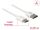 Delock Kabel High Speed HDMI mit Ethernet - HDMI-A Stecker > HDMI Mini-C Stecker 3D 4K 0,25 m Slim High Quality