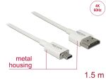 Delock Kabel High Speed HDMI mit Ethernet - HDMI-A...