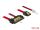 Delock Kabel SATA 6 Gb/s 7 Pin Buchse + 2 Pin Strom Buchse > SATA 22 Pin Buchse gerade (5 V) Metall 10 cm