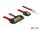 Delock Kabel SATA 6 Gb/s 7 Pin Buchse + 2 Pin Strom Buchse > SATA 22 Pin Buchse gerade (5 V) Metall 20 cm