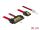 Delock Kabel SATA 6 Gb/s 7 Pin Buchse + 2 Pin Strom Buchse > SATA 22 Pin Buchse gerade (5 V) Metall 30 cm