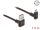 Delock EASY-USB 2.0 Kabel Typ-A Stecker zu EASY-USB Typ Micro-B Stecker gewinkelt oben / unten 1,5 m schwarz