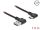 Delock EASY-USB 2.0 Kabel Typ-A Stecker zu USB Type-C™ Stecker gewinkelt links / rechts 1,5 m schwarz