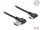 Delock EASY-USB 2.0 Kabel Typ-A Stecker zu USB Type-C™ Stecker gewinkelt links / rechts 2 m schwarz