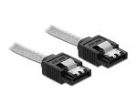 Delock SATA 6 Gb/s Kabel 30 cm transparent