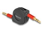 Delock Audio Aufrollkabel 3,5 mm 3 Pin Klinkenstecker zu...