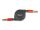 Delock Audio Aufrollkabel 3,5 mm 3 Pin Klinkenstecker zu Klinkenstecker 90 cm