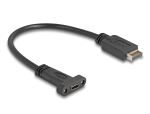 Delock USB 10 Gbps Kabel USB Typ-E Key A 20 Pin Stecker zu USB Type-C™ Buchse zum Einbau 25 cm