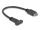 Delock USB 10 Gbps Kabel USB Typ-E Key A 20 Pin Stecker zu USB Type-C™ Buchse zum Einbau 25 cm