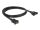 Delock Kabel HDMI-A Buchse > HDMI-A Buchse zum Einbau 4K 30 Hz 1 m