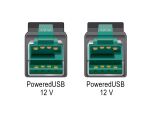 Delock PoweredUSB Kabel Stecker 12 V > PoweredUSB Stecker 12 V 5 m für POS Drucker und Terminals