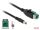 Delock PoweredUSB Kabel Stecker 12 V > DC 5,5 x 2,1 mm Stecker 4 m für POS Drucker und Terminals