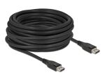 Delock Aktives DisplayPort Kabel 8K 60 Hz 12 m