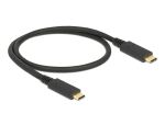 Delock USB 10 Gbps Kabel USB Type-C™ zu USB Type-C™ 0,5 m PD 5 A E-Marker