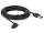 Delock Kabel EASY-USB 2.0 Typ-A Stecker > EASY-USB 2.0 Typ Micro-B Stecker gewinkelt oben / unten 5 m schwarz