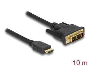 Delock HDMI zu DVI 18+1 Kabel bidirektional 10 m
