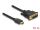 Delock HDMI zu DVI 18+1 Kabel bidirektional 10 m
