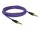Delock Klinkenkabel 3,5 mm 4 Pin Stecker zu Stecker 2 m violett