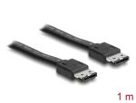 Delock Kabel eSATA 3 Gb/s Buchse > eSATA Buchse 1 m schwarz