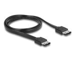 Delock Kabel eSATA 3 Gb/s Buchse > eSATA Buchse 1 m schwarz