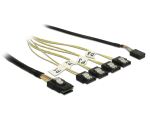 Delock Kabel Mini SAS SFF-8087 > 4 x SATA 7 Pin +...