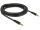 Delock Klinkenkabel 3,5 mm 5 Pin Stecker zu Stecker 3 m schwarz