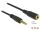 Delock Verlängerungskabel Klinke 3,5 mm 5 Pin Stecker zu Buchse 0,5 m schwarz