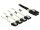 Delock Kabel Mini SAS SFF-8087 > 4 x SATA 7 Pin 1 m Metall
