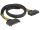 Delock Verlängerungskabel U.2 SFF-8639 Stecker > U.2 SFF-8639 Buchse 0,5 m