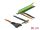 Delock Riser Karte PCI Express x1 zu x16 mit flexiblem Kabel 80 cm