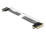 Delock Riser Karte PCI Express x4 zu x4 mit flexiblem Kabel 60 cm