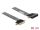 Delock Riser Karte PCI Express x4 zu x4 mit flexiblem Kabel 60 cm