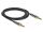 Delock Klinkenkabel 3,5 mm 3 Pin Stecker zu Stecker mit Schraubadapter 2 m