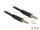 Delock Klinkenkabel 4,4 mm 5 Pin Stecker zu Stecker 0,5 m schwarz