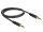 Delock Klinkenkabel 4,4 mm 5 Pin Stecker zu Stecker 1 m schwarz
