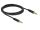 Delock Klinkenkabel 4,4 mm 5 Pin Stecker zu Stecker 2 m schwarz