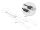 Delock USB Aufrollkabel Typ-A zu Micro-B schwarz