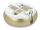 Delock USB 2 in 1 Aufrollkabel Typ-A zu Micro-B und Lightning™ weiß / gold