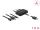 Delock USB-C™, HDMI oder mini DisplayPort zu 4K HDMI Adapterkabel 1,8 m