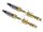 Delock Spiralkabel 3,5 mm 3 Pin Klinkenstecker zu Klinkenstecker mit Schraubadapter 1 m