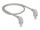 Delock Netzwerkkabel RJ45 Cat.5e SF/UTP unten / unten gewinkelt 0,5 m